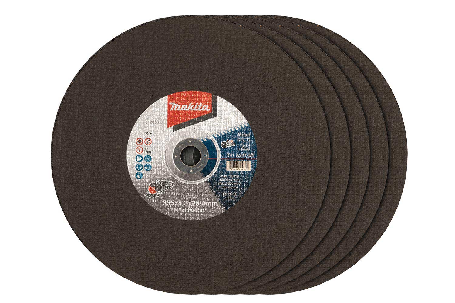 Makita 355mm Cut-off wheel 5/pk