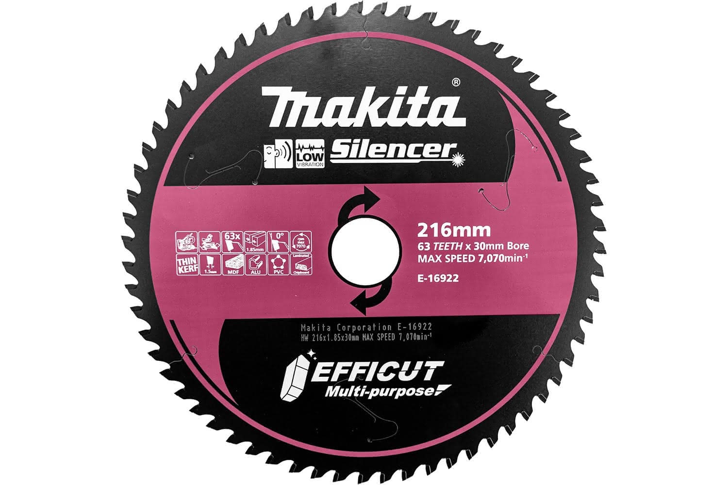 Makita Efficut Multi 216mmx63T
