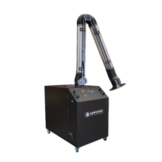 Strata Airforce HD Self-Cleaning Mobile Fume Extractor with 4m HD Flexible Arm