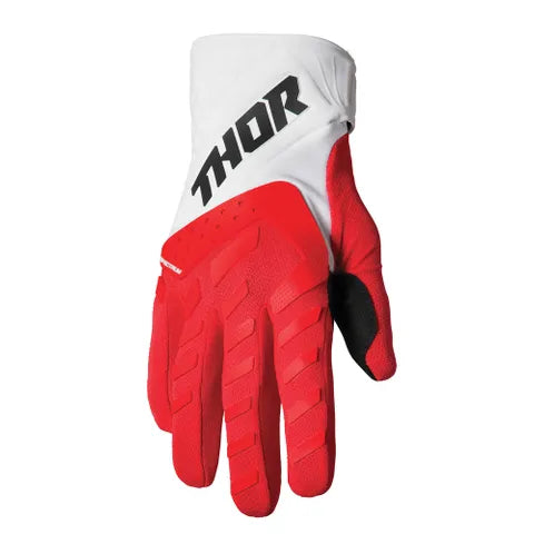 Glove S23 Thor Mx Spectrum Youth Red/White Large ##