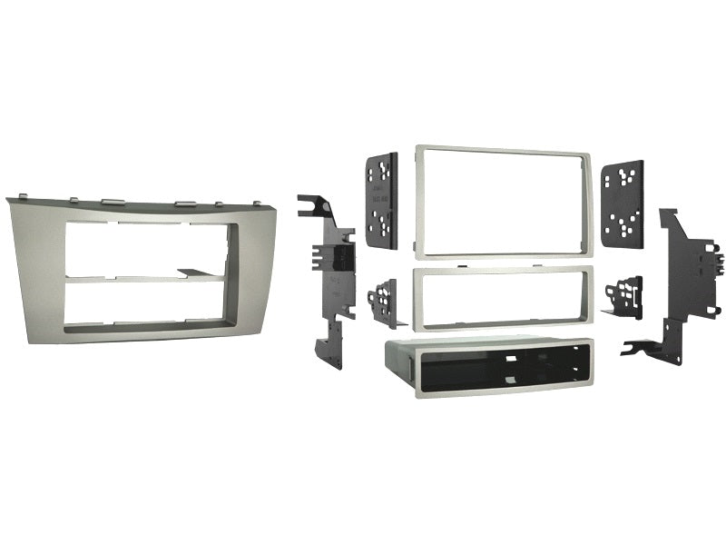 FITTING KIT TOYOTA CAMRY 2006 - 2011 DIN & DOUBLE DIN SILVER