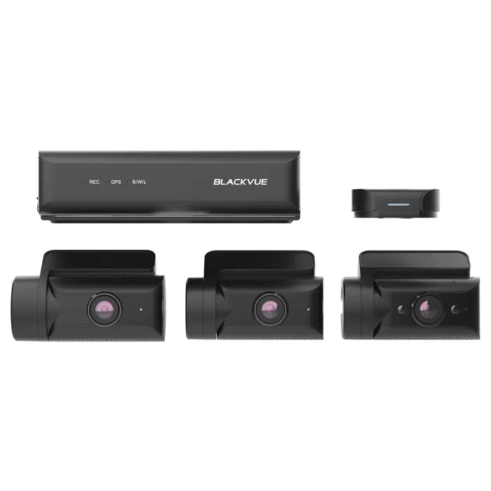BLACKVUE DR770X BOX PRO 3-CH CAMERA SYSTEM - CENTRAL RECORD BOX + FRONT, IR 1080 HD DASHCAM 64 GB