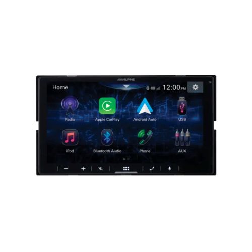 ALPINE HEAD UNIT 7" ULTRA SHALLOW MOUNT, WIRED CARPLAY and ANDROID AUTO