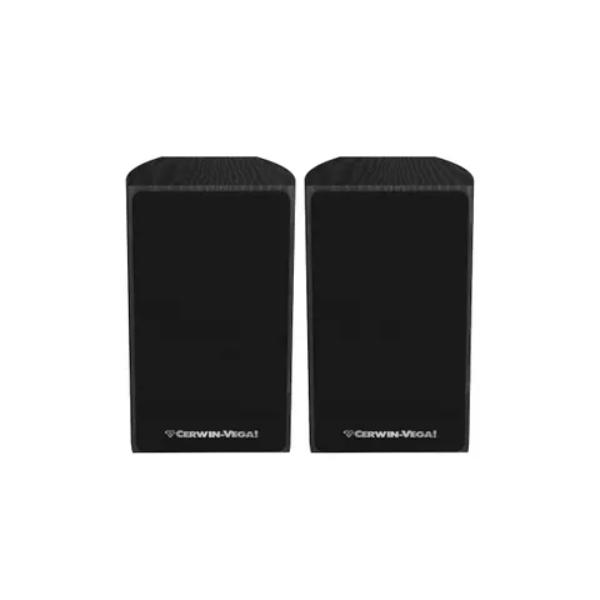 CERWIN VEGA LA SERIES HOME AUDIO 4in 2-WAY BOOKSHELF SPEAKER BLACK 110W MAX PAIR