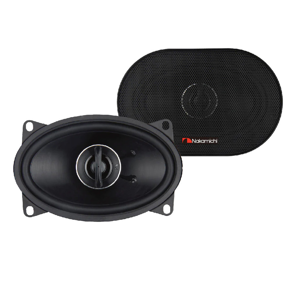 Nakamichi 4X6 Inch 2 Way Coaxial Speakers Pair 150W