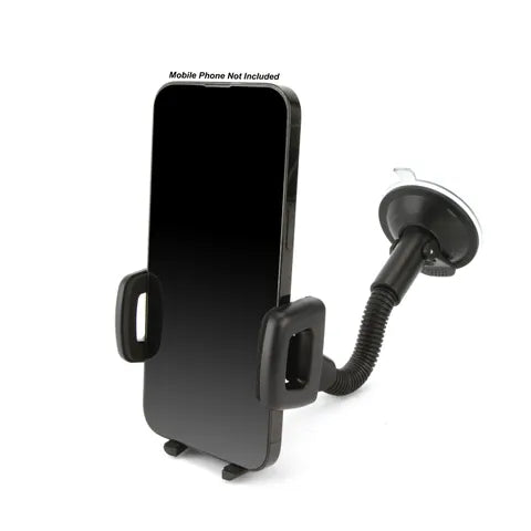 Phone Cradle Window Mount Goose Neck With Adjustable Clamp 35 - 83mm