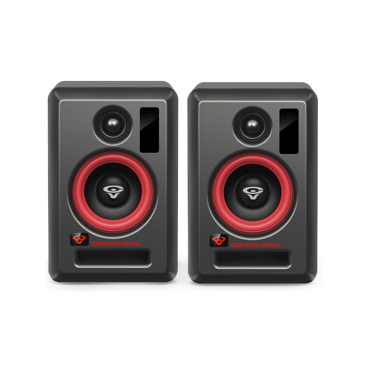 Cerwin Vega Home & Studio 4 In Two-Way Monitor Pair (Hub + Satellite)