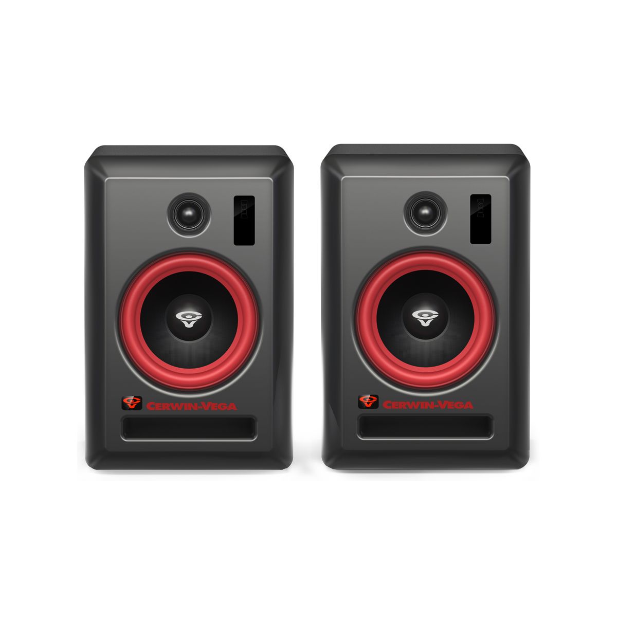 Cerwin Vega Home & Studio 6 In Two-Way Monitor Pair (Hub + Satellite)