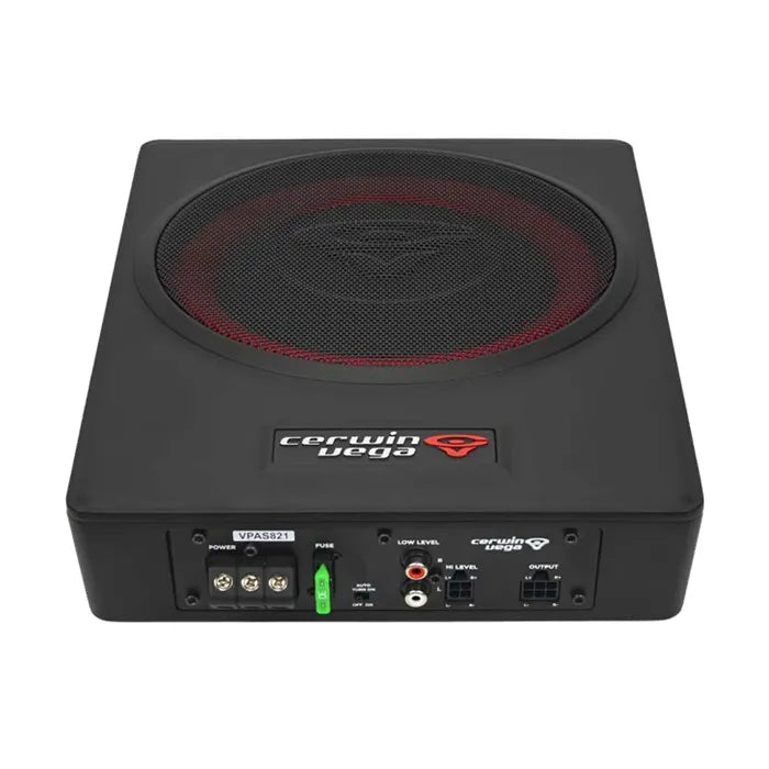 CERWIN VEGA 8" 5 CH UNDERSEAT ACTIVE SUBWOOFER 430W MAX 150W RMS X1 | 70W RMS X4 at 4 OHM