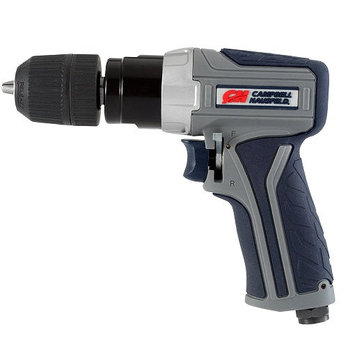 Campbell Hausfeld Air Drill 3/8in Reversible Keyless Gsd