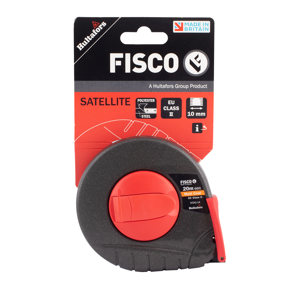 FISCO #ST20/14 20m/66ft STEEL TAPE