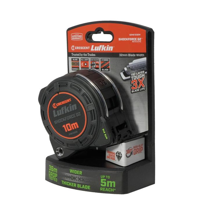 Crescent LUFKIN NITE EYE TAPE MEASURE 10M X 32MM