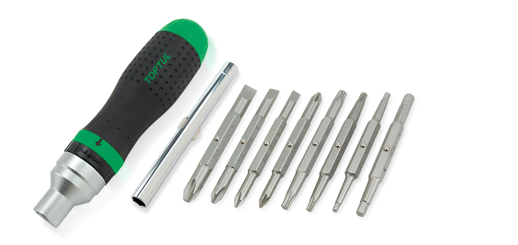 Toptul 19 in 1 Ratchet Screwdriver