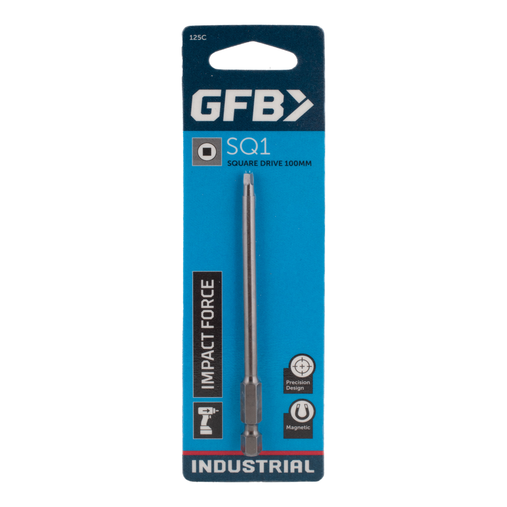 GFB Square Driver Bit (SQ1 x 100mm)