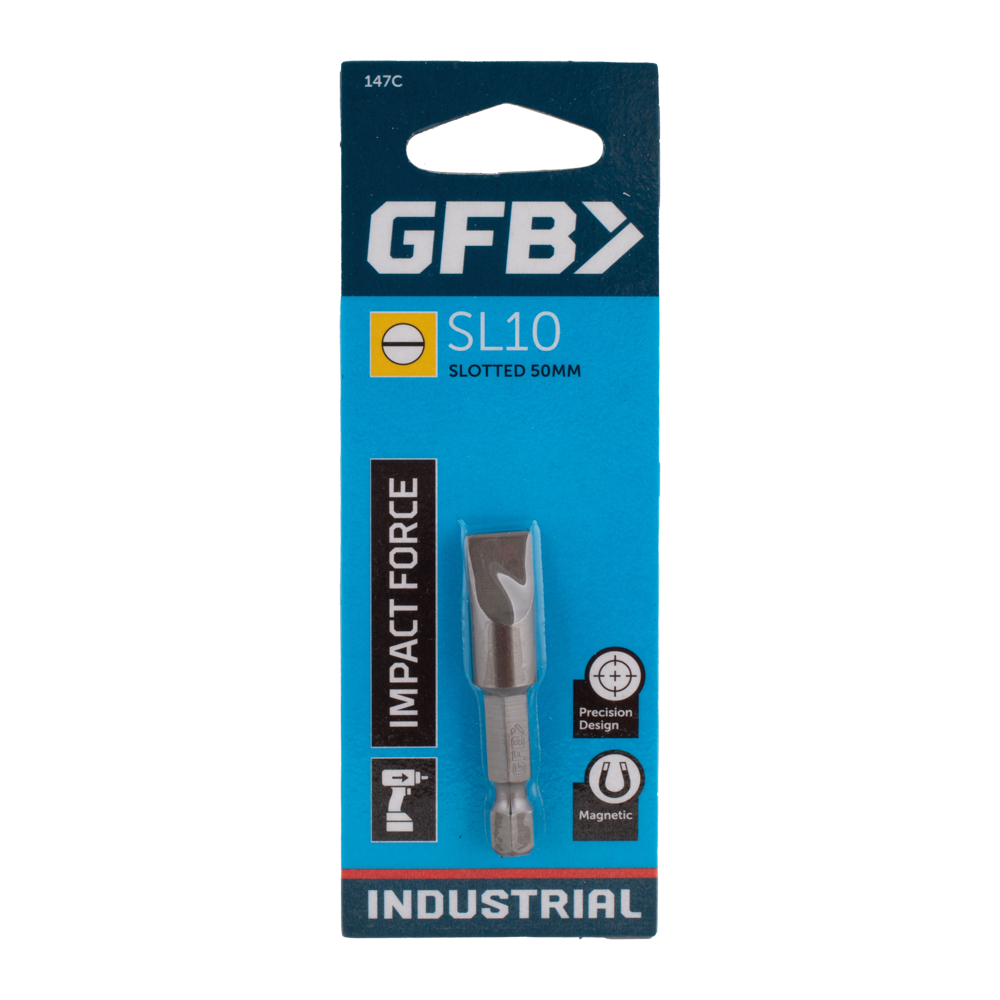GFB Slotted Driver Bit (10mm x 50mm)