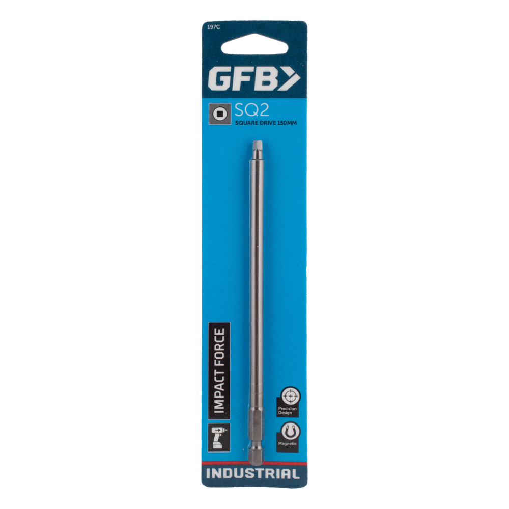 GFB Square Driver Bit (SQ2 x 150mm)