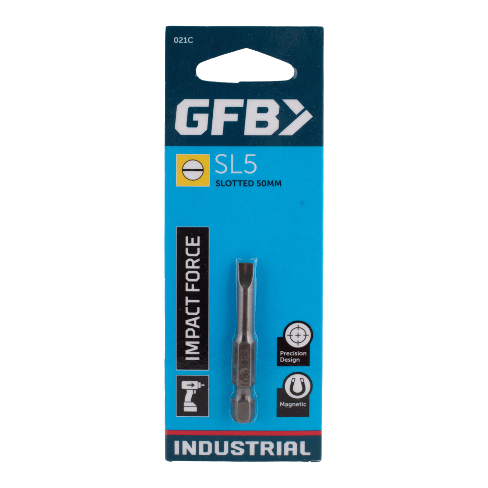 GFB Slotted Driver Bit (5mm x 50mm)