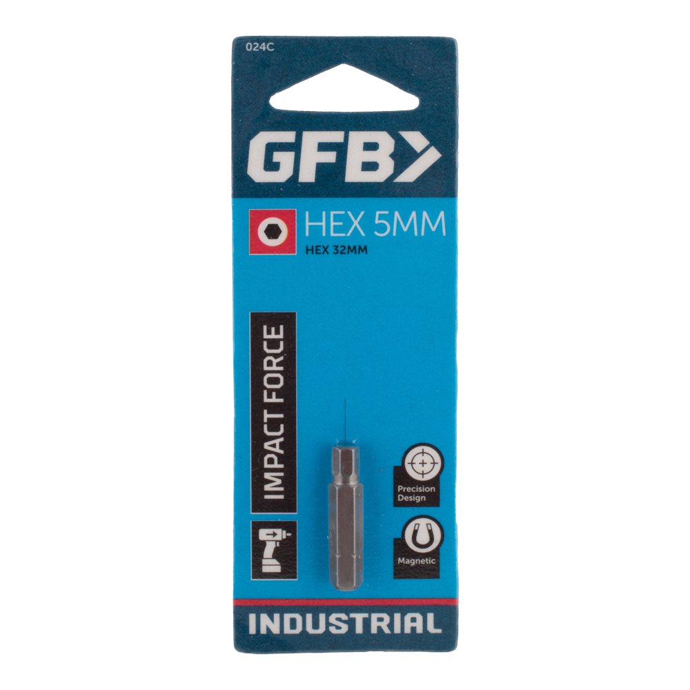 GFB Hex Driver Bit (5mm x 32mm)