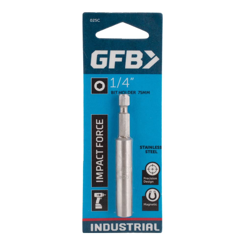 GFB Magnetic Bit Holder (75mm x 1/4")