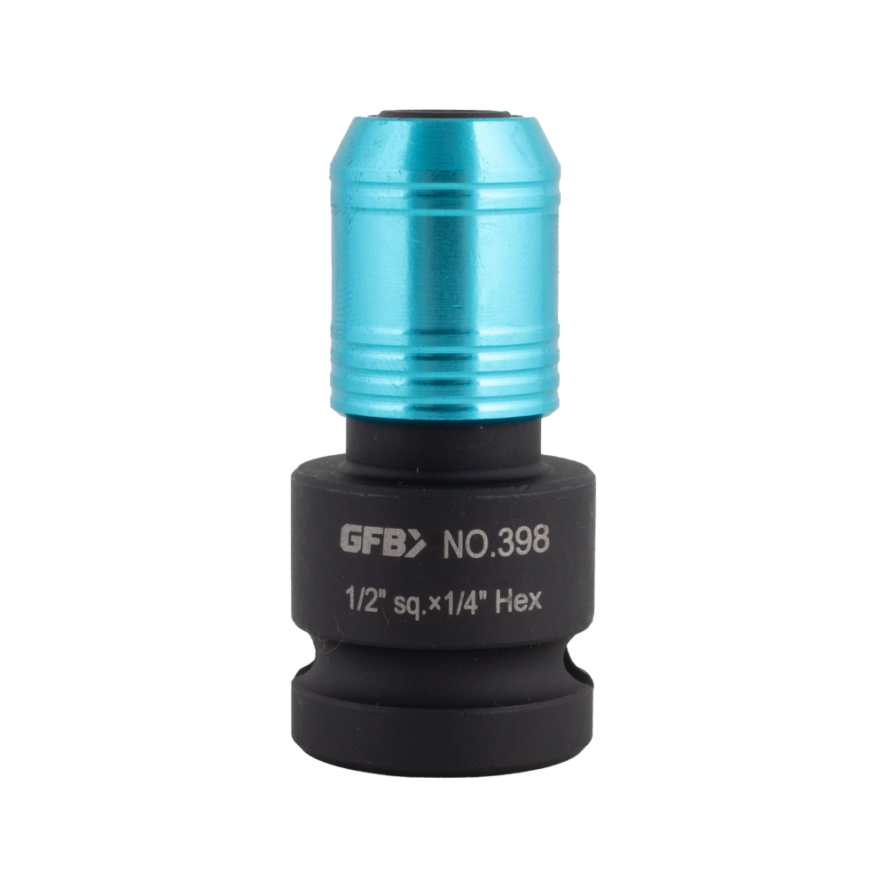 GFB 1/2" Square Drive to 1/4" Hex Drive Adaptor