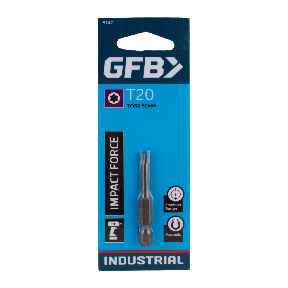 GFB Torx Driver Bit (T20 x 50mm)