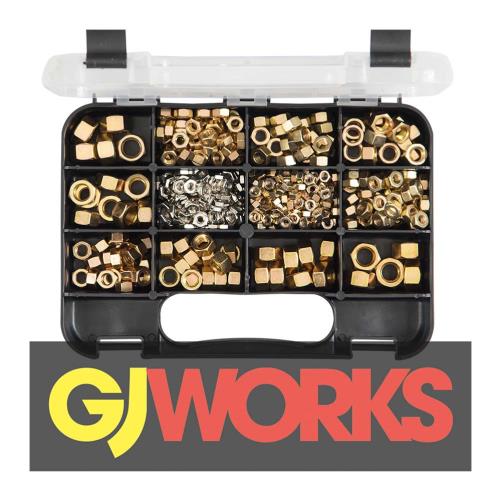 Champion Gj Grab Kit 508Pc Hex Nuts Unf/Unc - Gr5