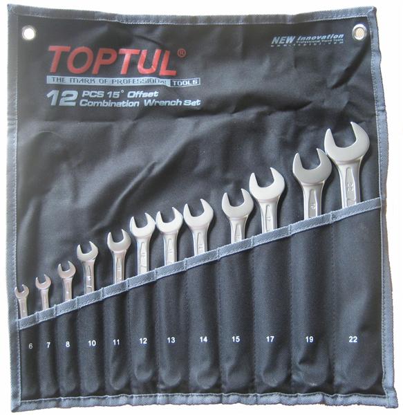 Toptul WRENCH COMB SET 12PC METRIC
