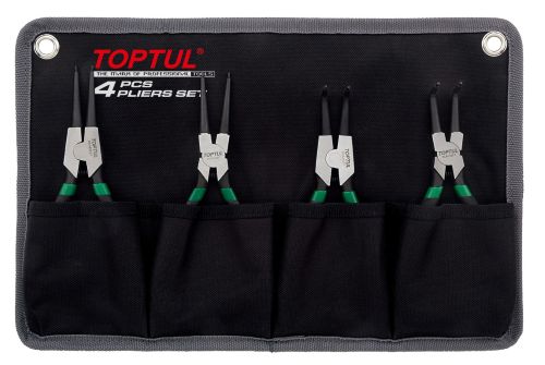 TOPTUL CIRCLIP PLIER SET 4PC