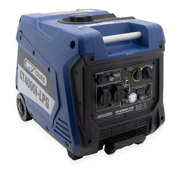 GT Power 4000W/5kVA Petrol/LPG Electric Start Silenced Inverter Generator