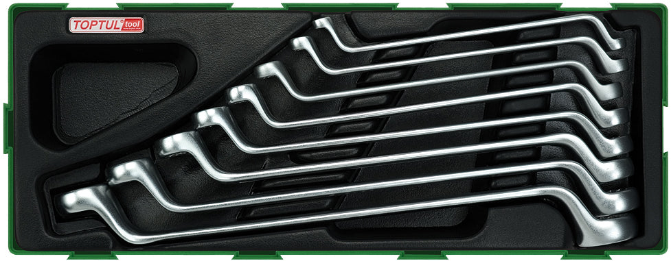 Toptul TI OFFSET 75DEG DBLE RING KIT 8PC