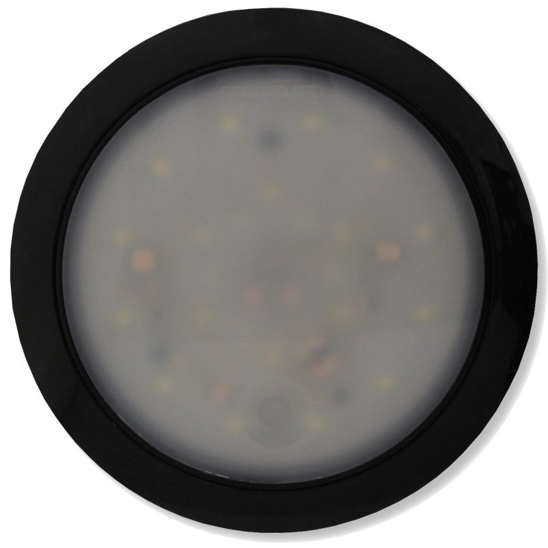 12V 130mm I/Lamp Red/White Black Housing