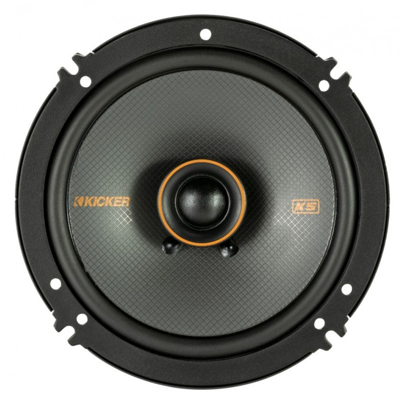 KICKER 6.5IN 200W 2WAY COAXIAL CAR SPEAKER PAIR