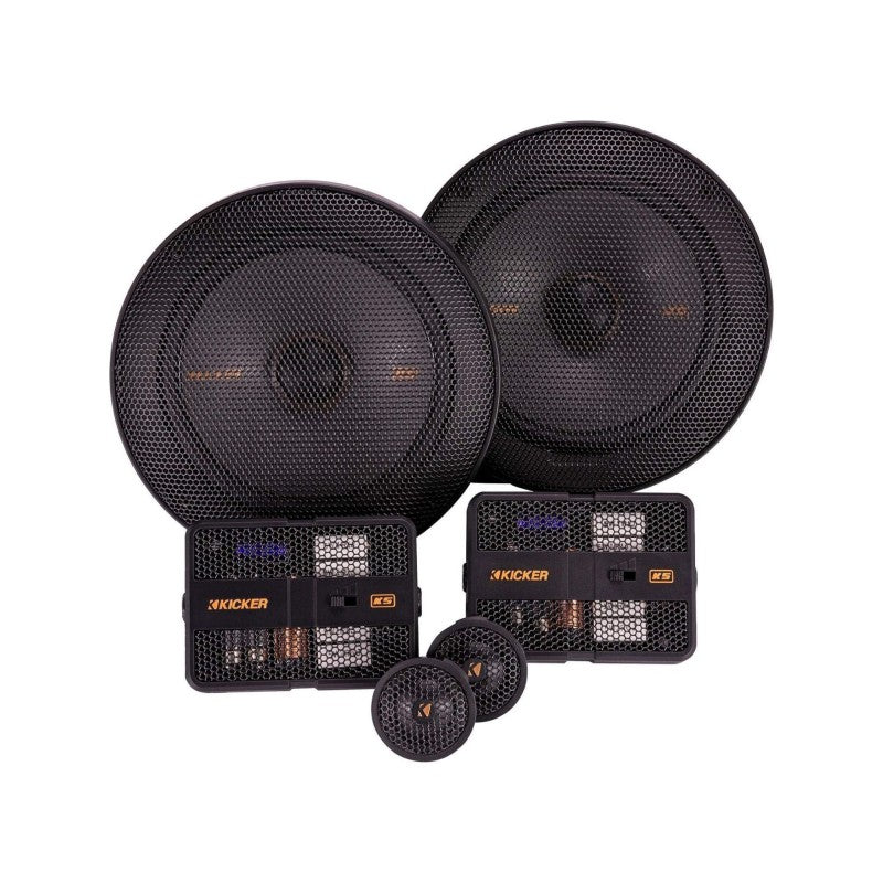 KICKER 6.5IN 250W COMPONENT SPEAKER SYSTEM