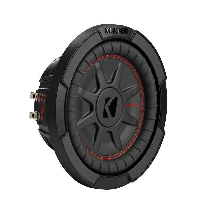 KICKER 8IN COMPRT SUBWOOFER DVC 2-OHM ROHS COMPLIANT