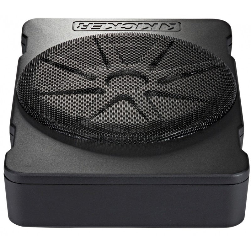 KICKER 10IN 180W COMPACT HIDEAWAY POWERED SUBWOOFER ENCLOSURE