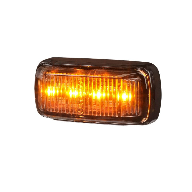 NARVA 9-33V Mdl63 LED Front Marker Indicator Amber 0.5M Black Base