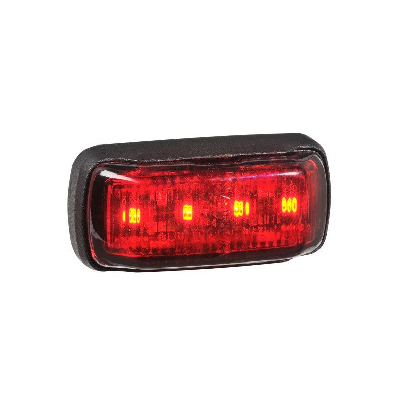 NARVA 9-33V Mdl64 LED Rear End Outline Marker Red 0.5M Black Base