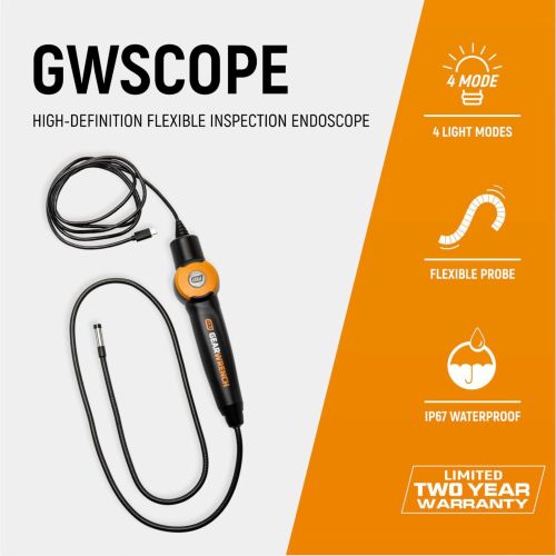 GW High Definition Flexible Inspection Endoscope NEW