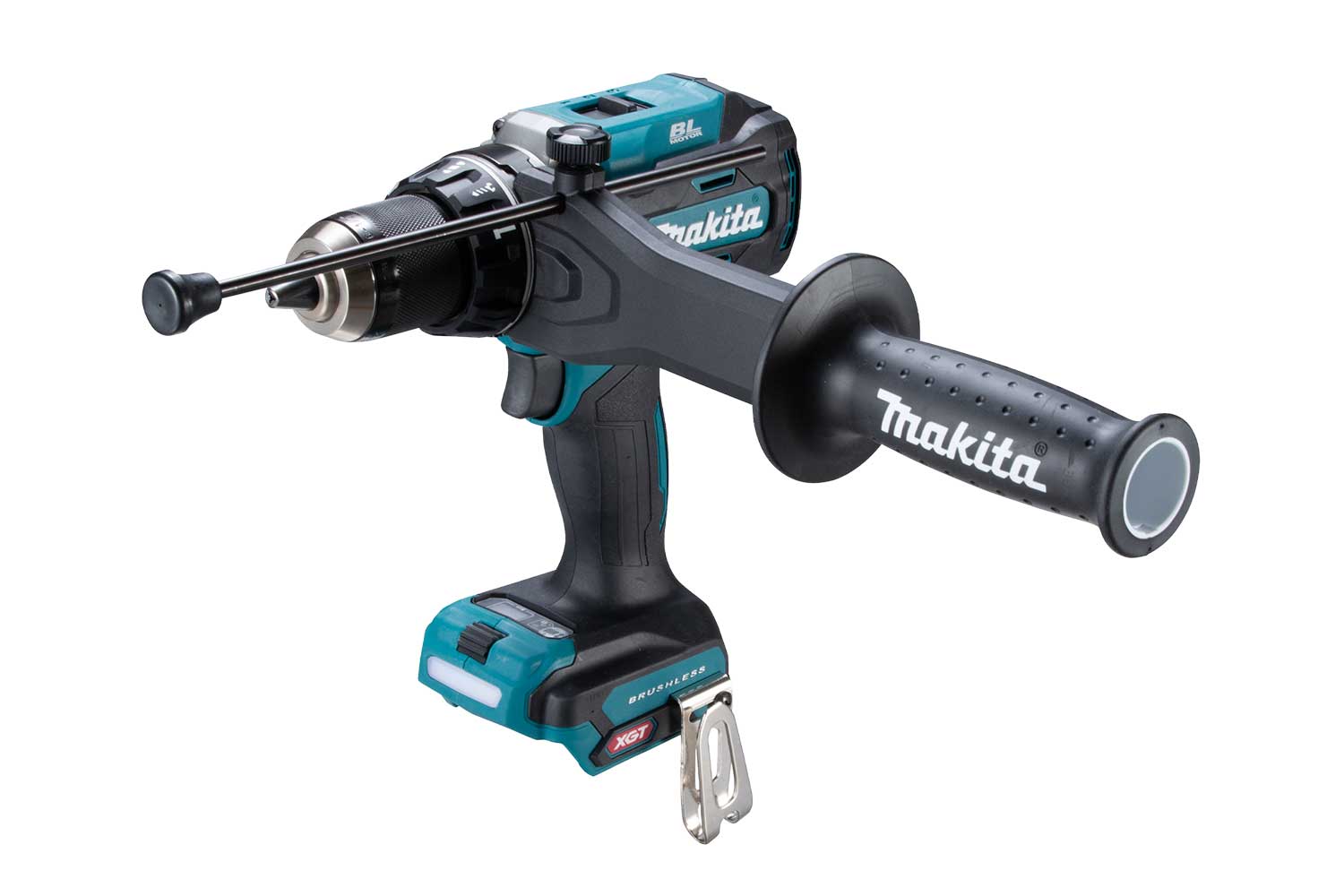 Makita 40Vmax XGT Brushless 3-Speed High-Torque Hammer Drill Driver 4.0Ah Tabless Kit