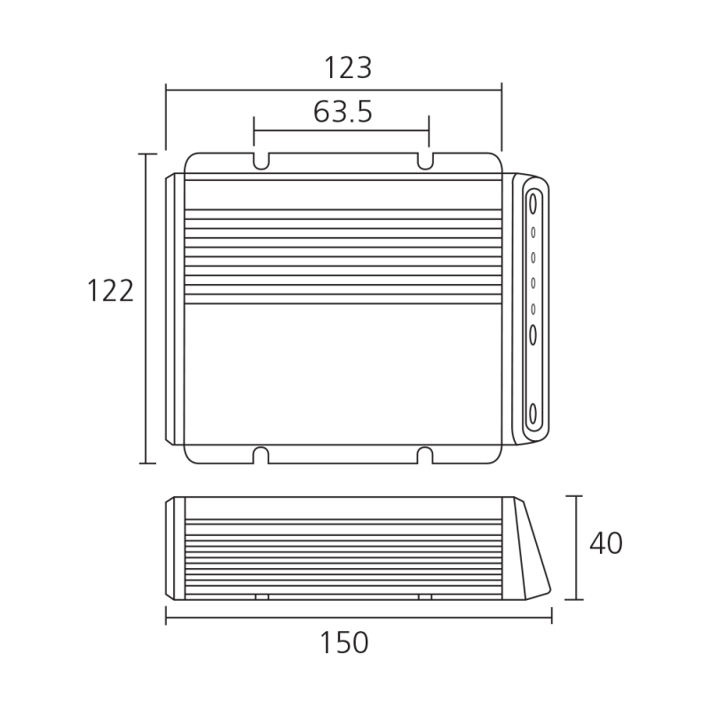 Projecta DC Battery Charger 12-24V 25A