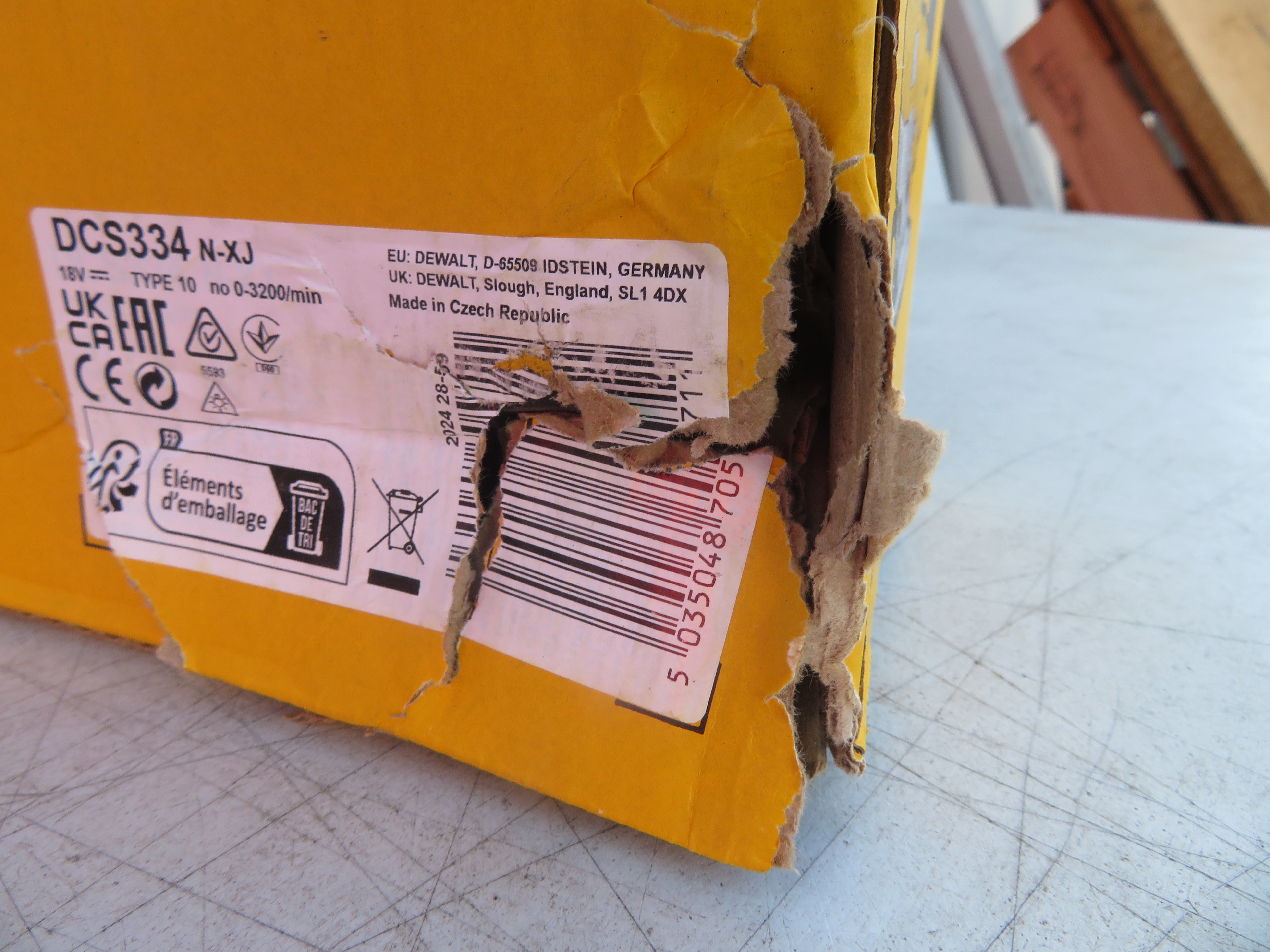 DEWALT 18v XR BL Top Handle Jigsaw Bare