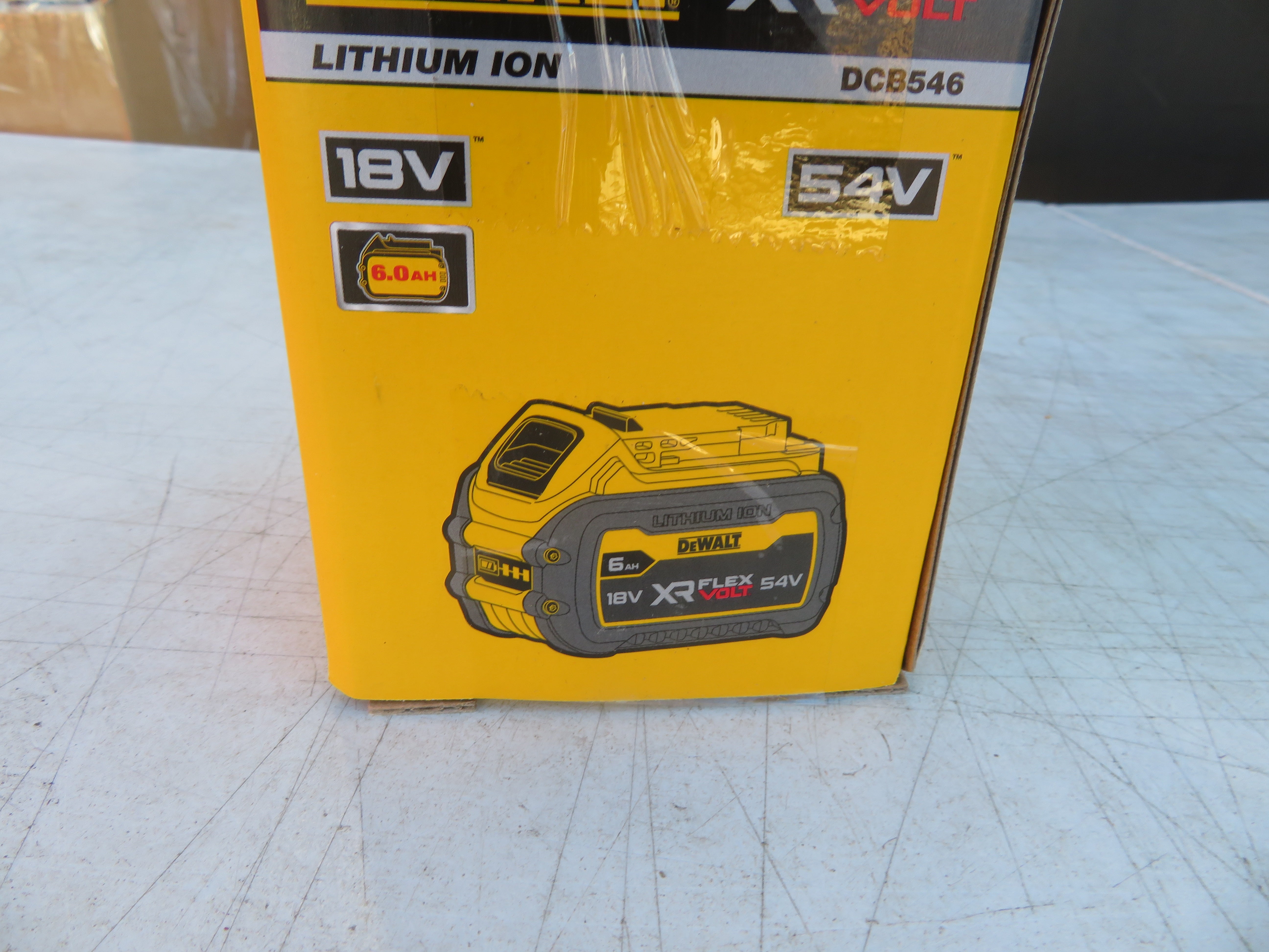 Dewalt 6.0AH XR FLEXVOLT 18/54V BATTERY PACK DP