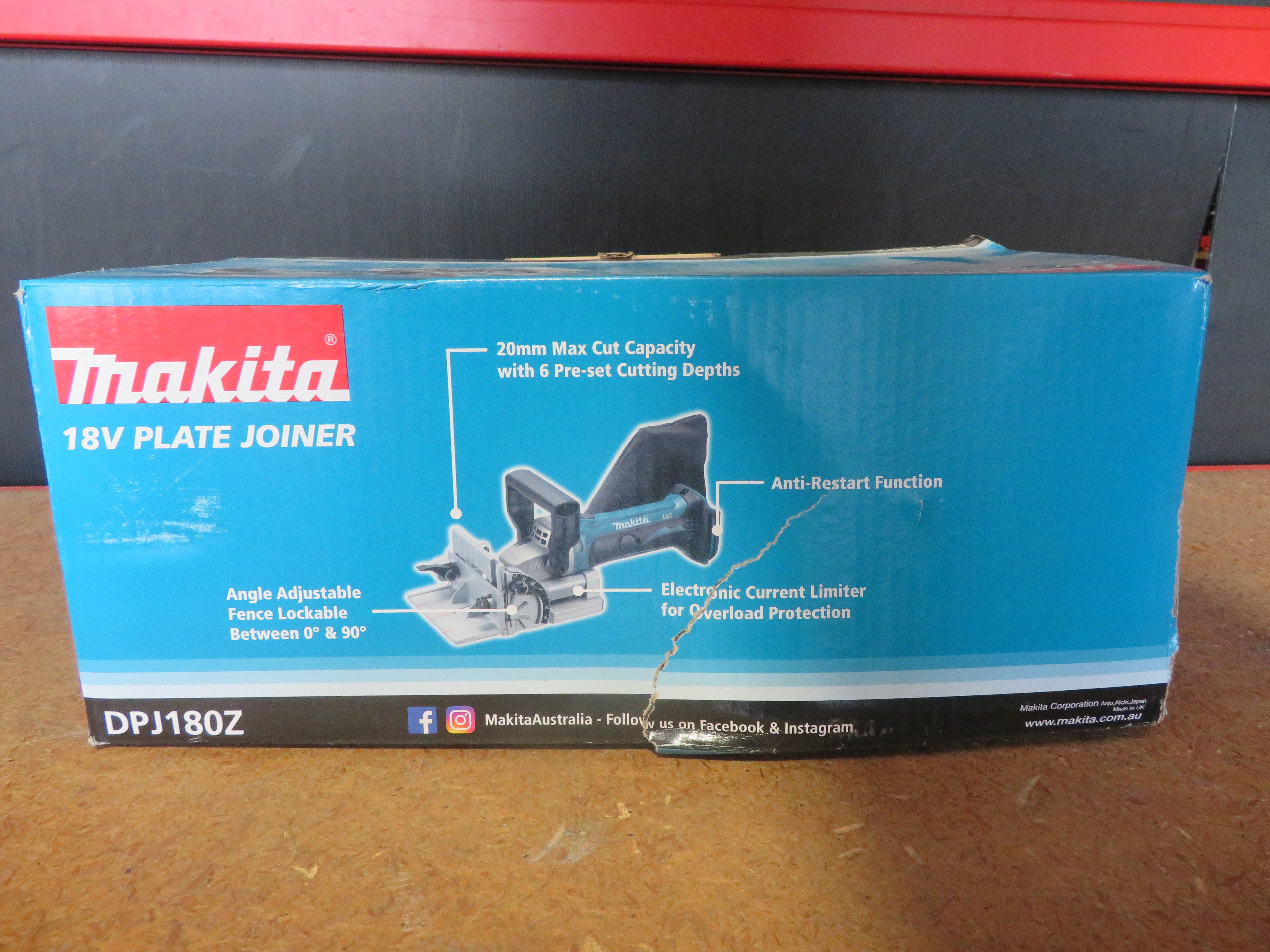 Makita 18V Cordless Plate Joiner - Skin Only