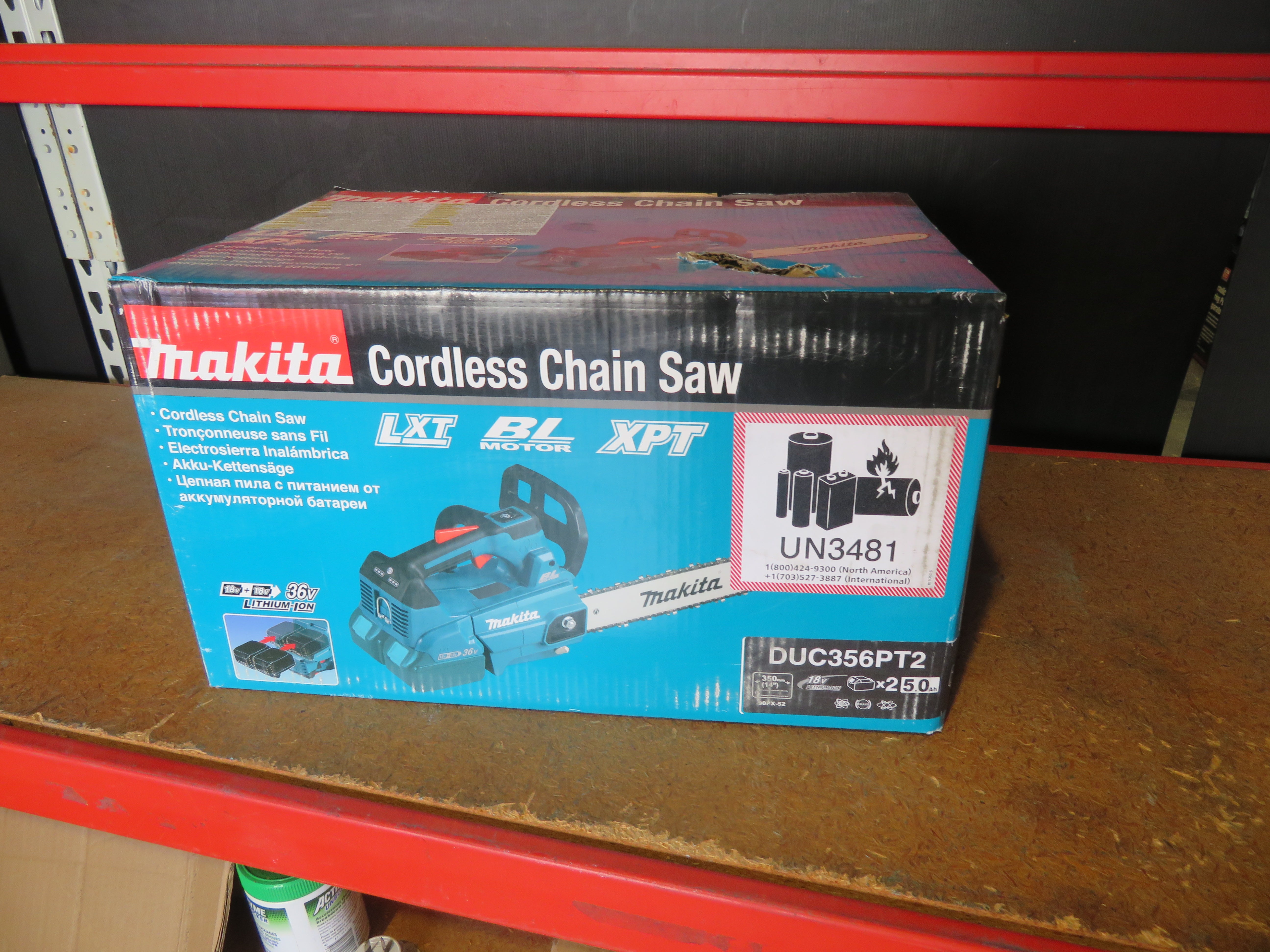 Makita 18Vx2 Bl Chainsaw Top 14 5Ah