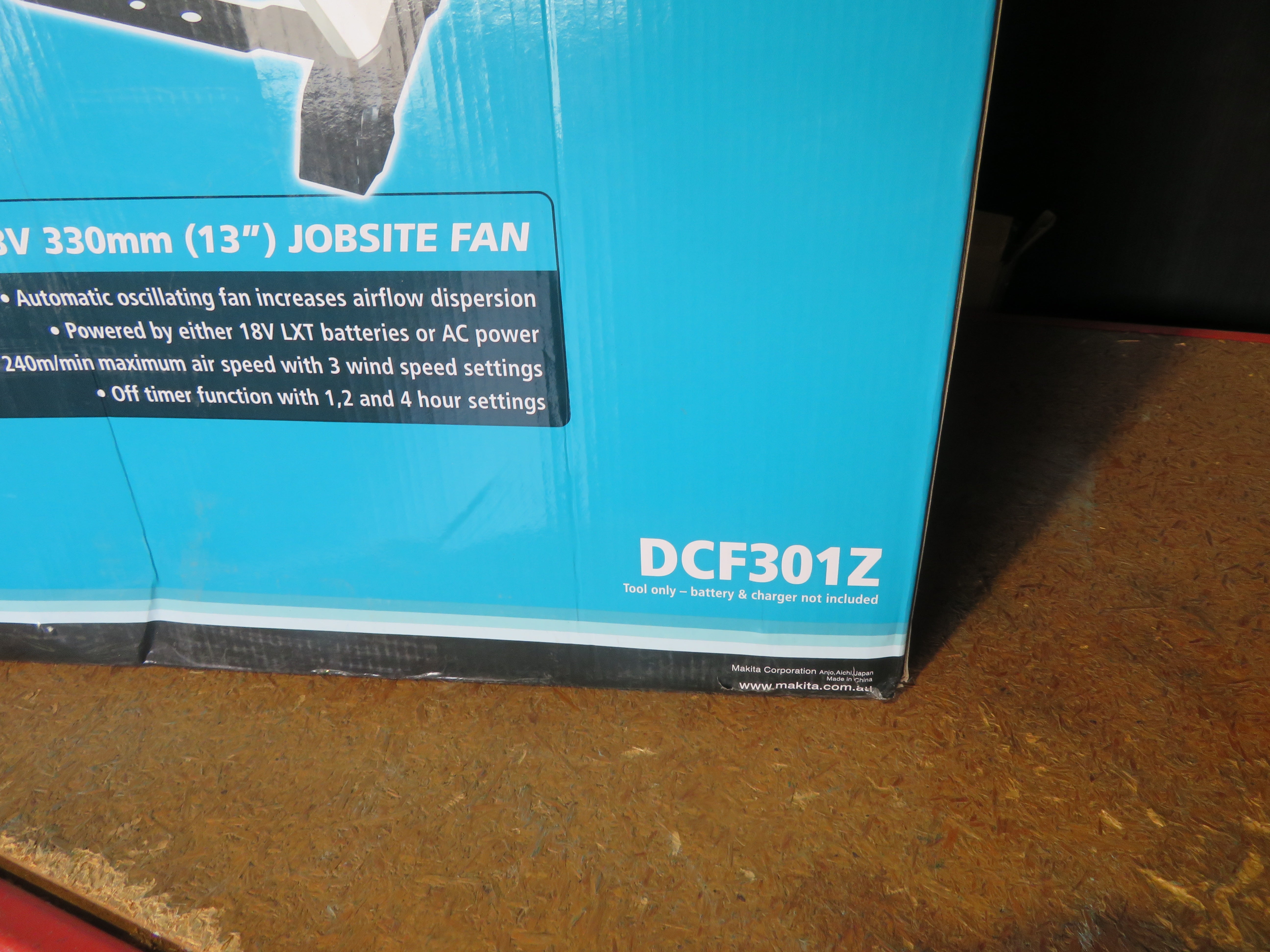 MAKITA 18V LXT 330mm Jobsite Fan