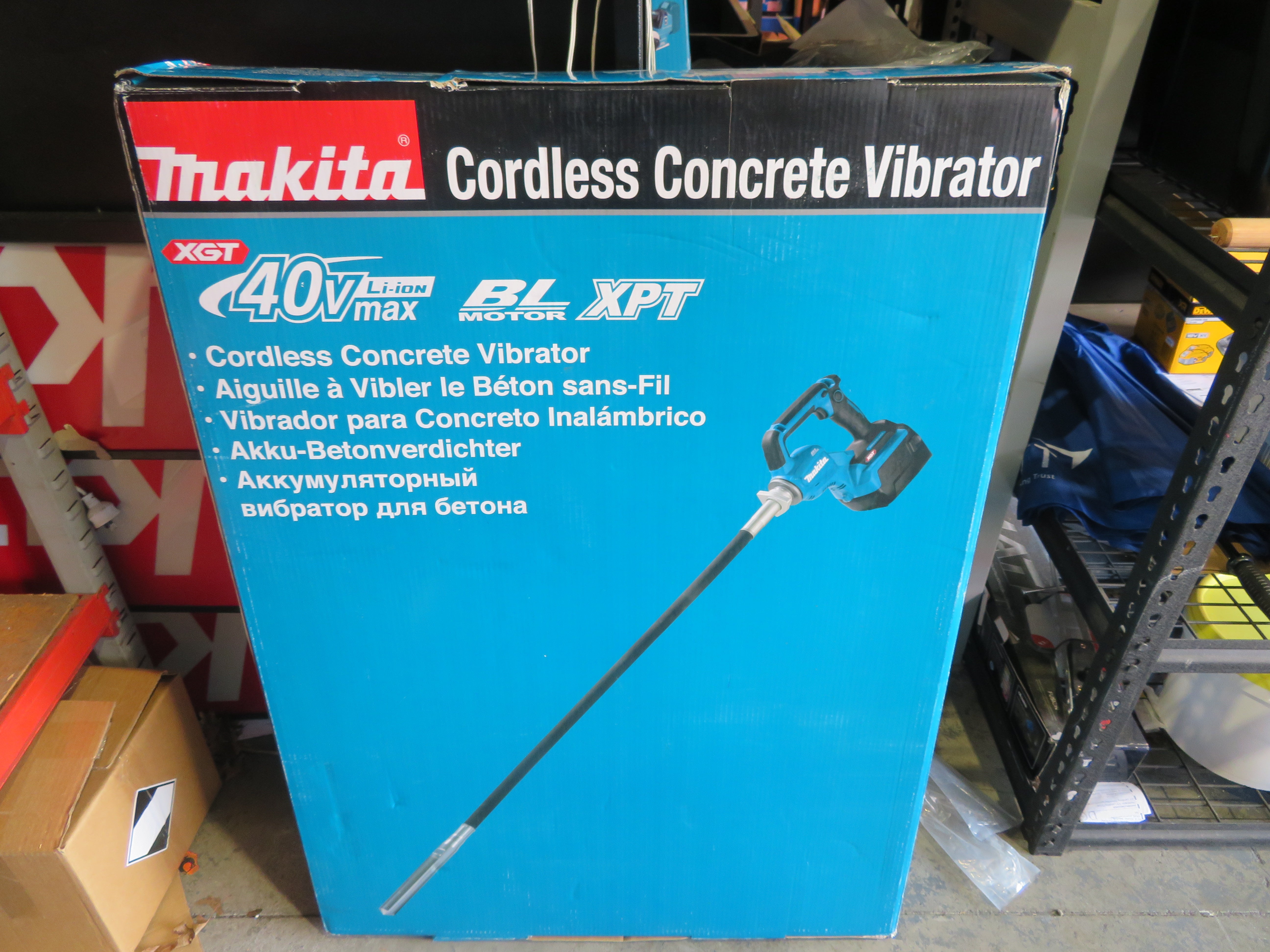 Makita Xgt Concrete Vibrator 32X2.4mm