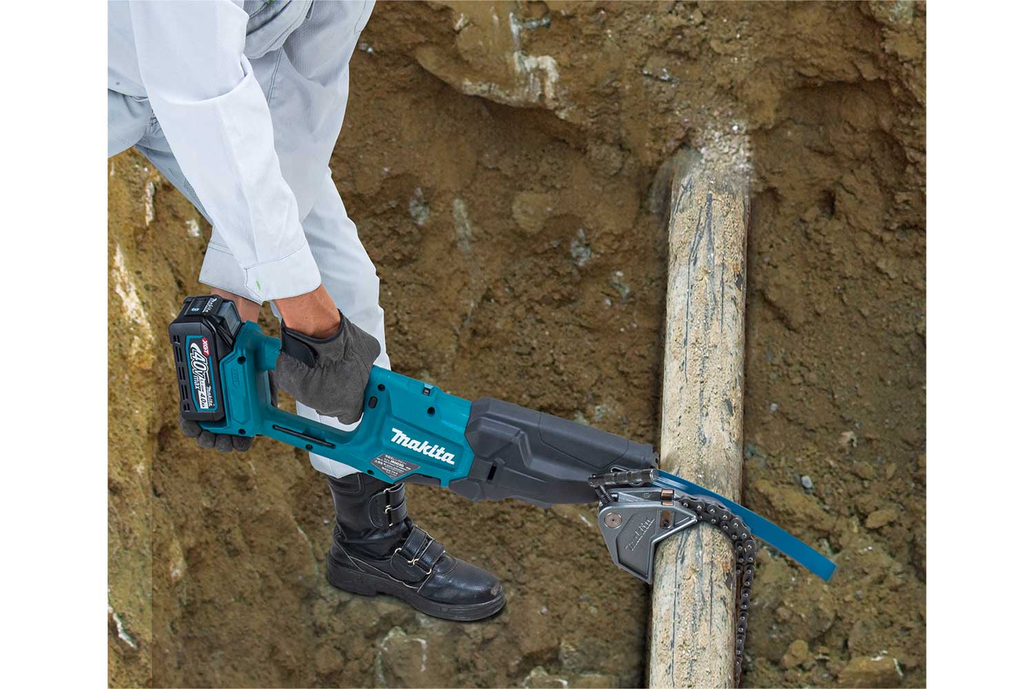 Makita 40Vmax XGT Brushless Chain Vise Reciprocating Saw Skin