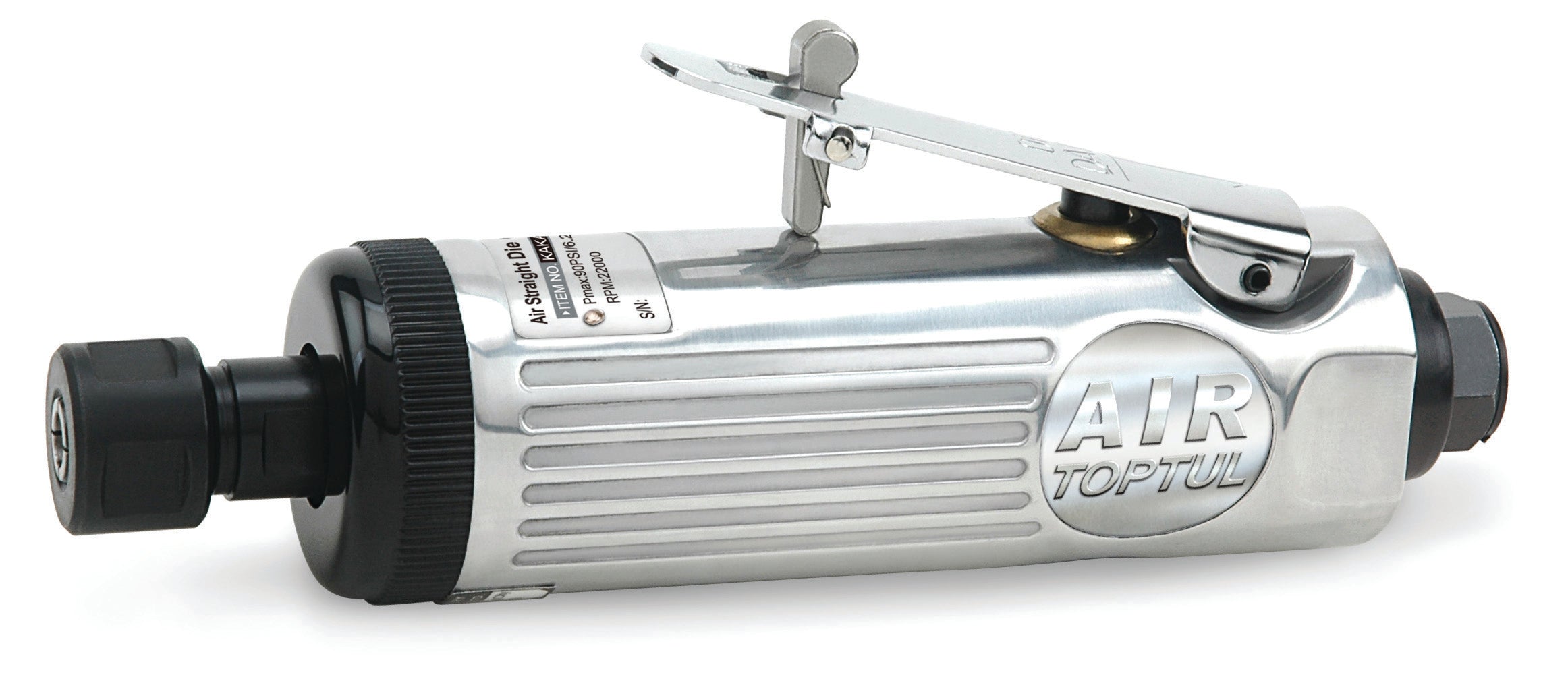 Toptul Die Grinder Air 1/4in & 6mm collet incl.