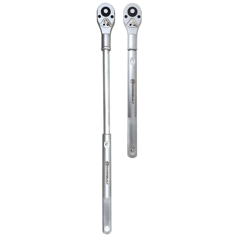 Powerbuilt 3/4 inch Dr Ratchet with Extendable Handle