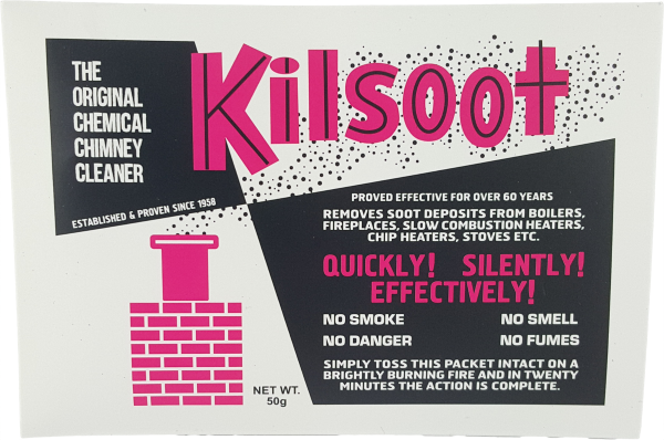 Kilsoot Chimney Cleaner - Soot Remover 50gm